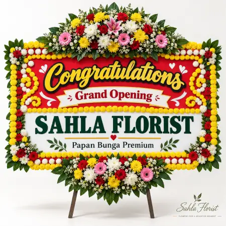 Papan Bunga Ucapan Selamat Palopo