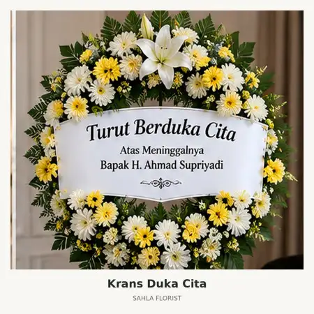 Krans Bunga Duka Palopo